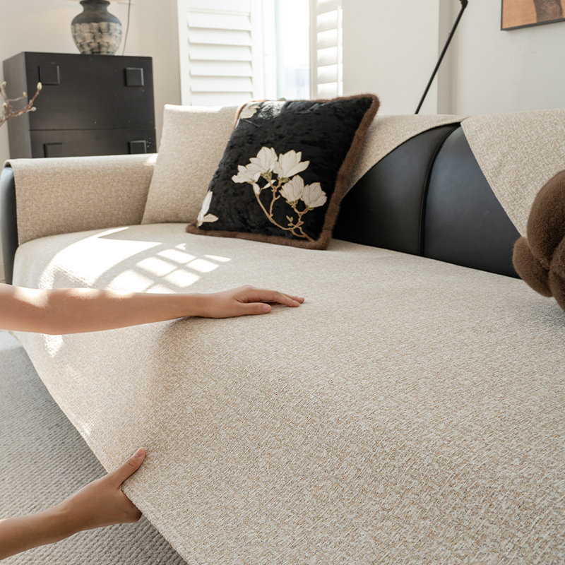 奶油风沙发垫2025新款四季通用轻奢高档真皮防滑沙发套罩巾盖布,居家布艺,沙发垫,淘宝优惠券,粉丝福利购,淘宝优惠卷