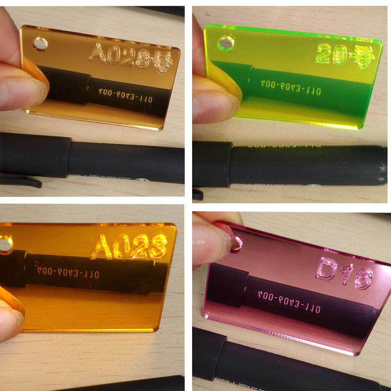 彩色镜面亚克力板材金镜有机玻璃装修装饰墙贴塑料反光镜定制23mm