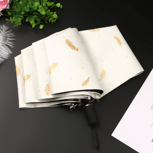 晴雨两用女生折叠防晒防紫外线