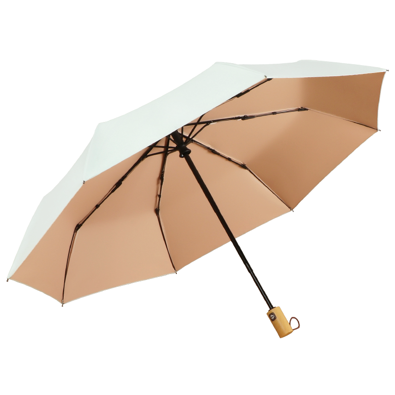 加厚彩胶折叠防晒太阳伞晴雨两用