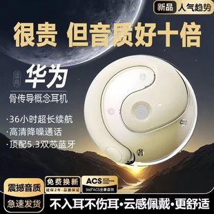 蓝牙耳机骨传导挂耳运动降噪超长续航 真无线2024新款 不入耳开放式