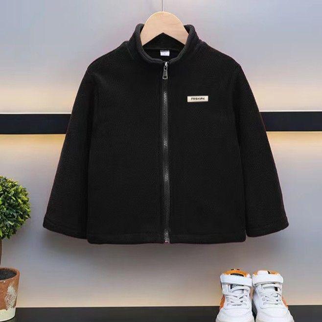 洋气保暖休闲内胆上衣摇粒绒
