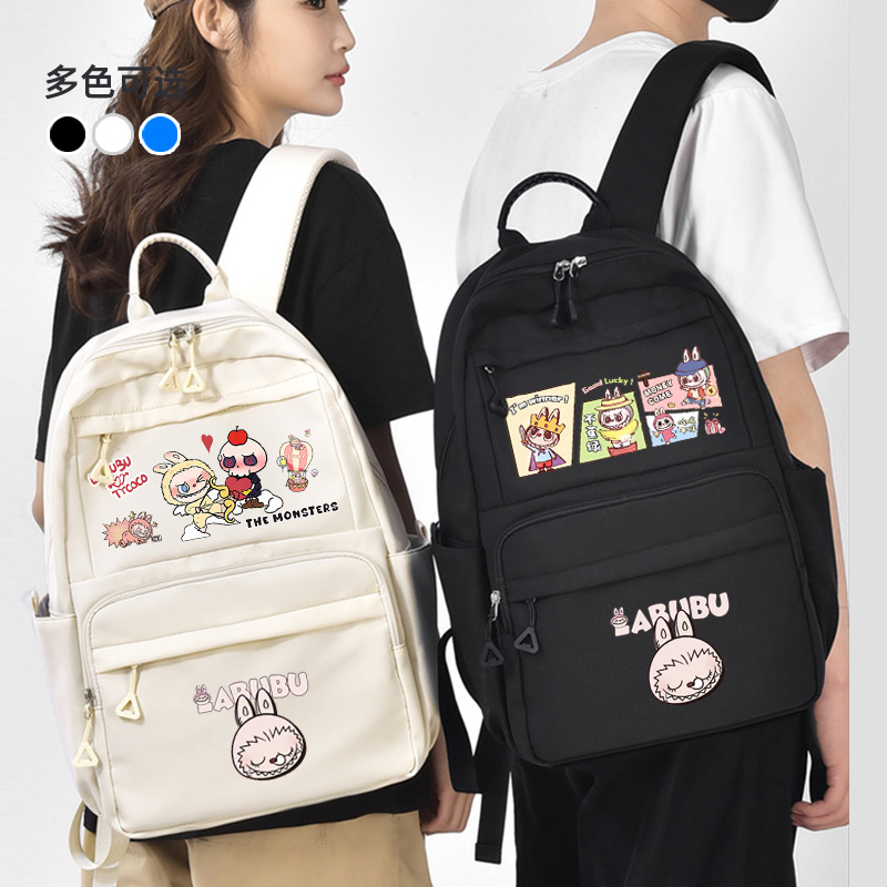 拉不不拉布布周边卡通双肩包背包
