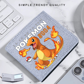 宝可梦联名可爱卡通皮卡丘钱包长短款 学生青少年个性 潮牌皮夹男女