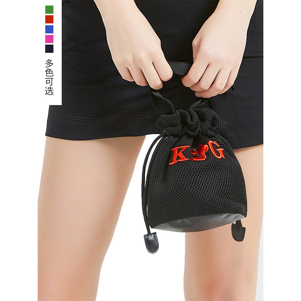 韩国高尔夫球袋小球包便携收纳简易多功能配件置球袋抽拉手拎包