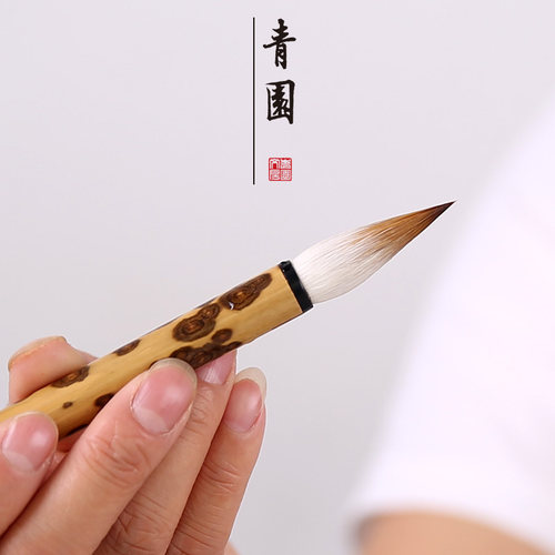纯动物毛，无尼龙，手感自然，不开叉