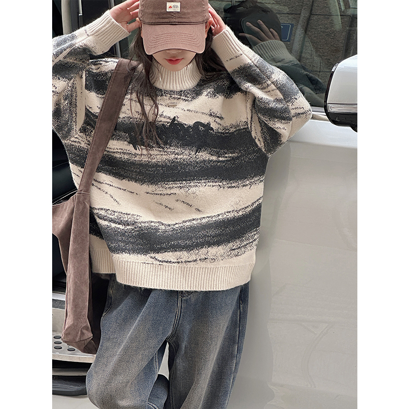 女童秋冬季儿童韩版休闲毛衣