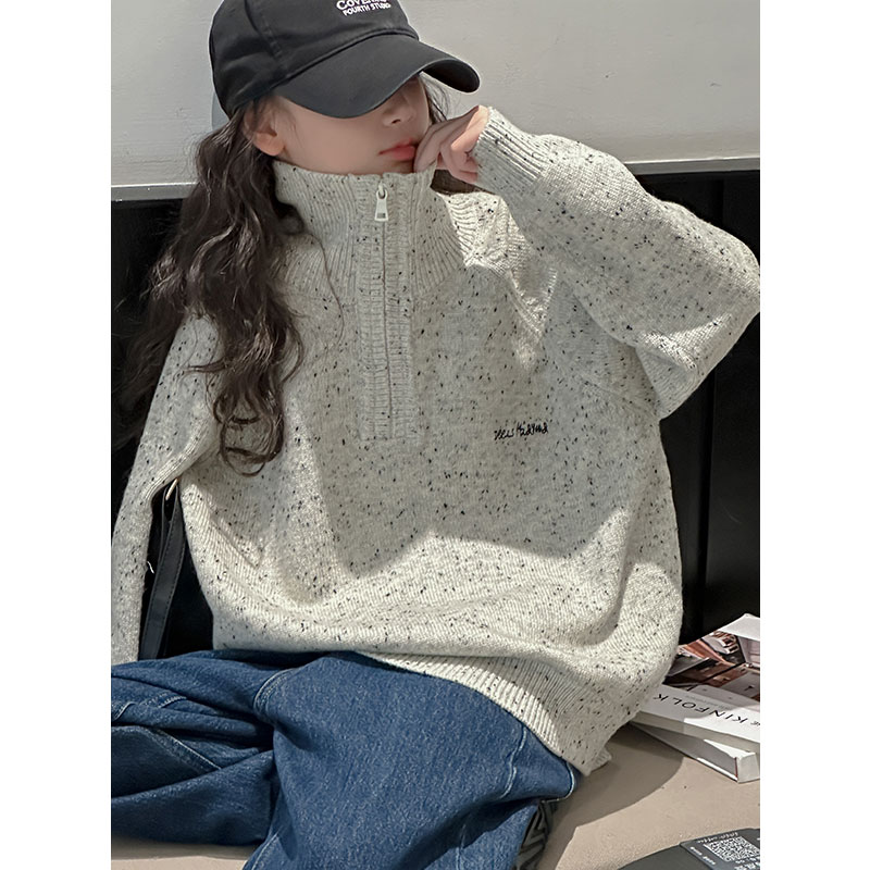 女童秋季儿童韩版休闲毛衣