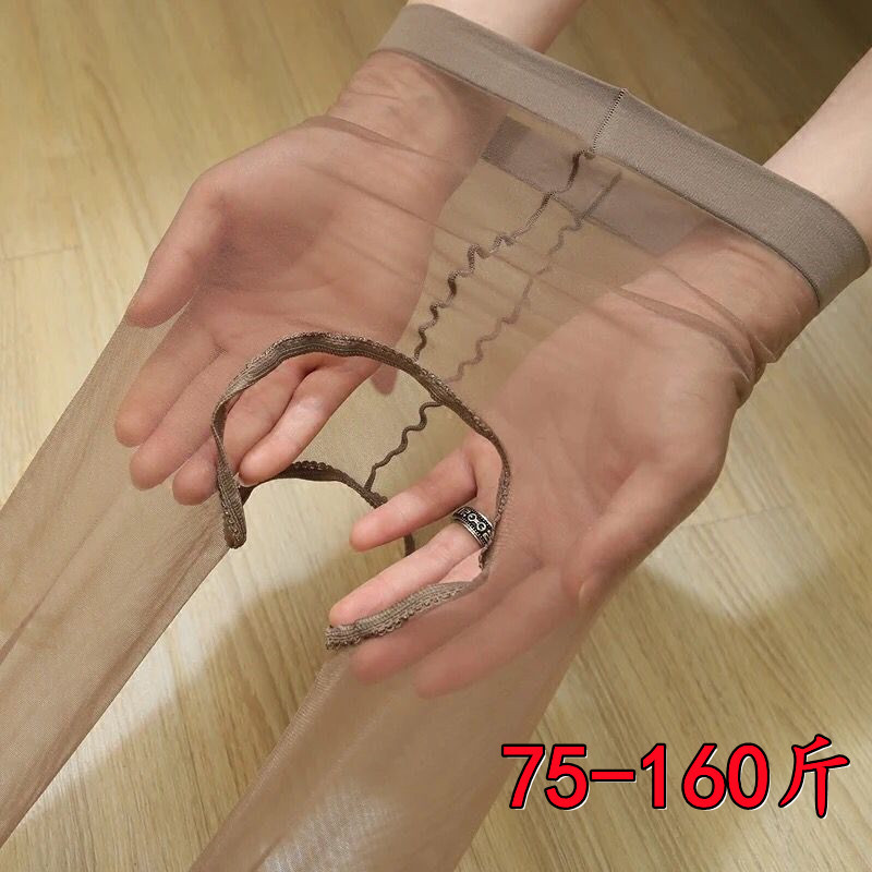 透彩开裆连裤袜 极超薄一线裆丝袜 女款无痕T裆0D丝袜子 透明透肤