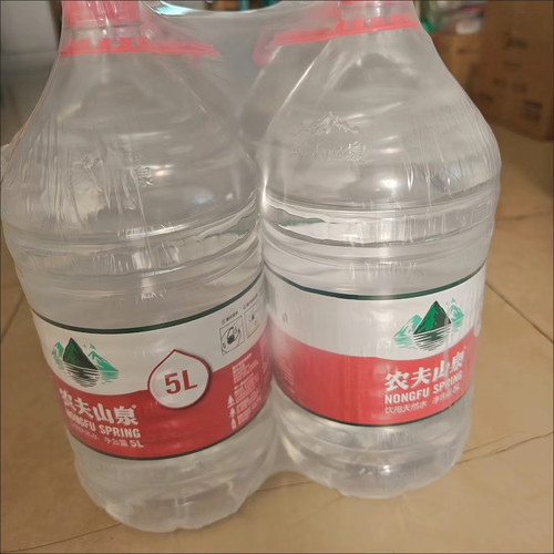 农夫山泉5L*4桶整箱大桶饮用天然水 上海同城配送 3箱起送