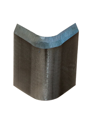 弘文电动圆角机刀片DQ-05立式5刀款切角机配套刀适合宝预/振通牌电动圆角机用R3-R21弧度角可选切角器圆弧刀