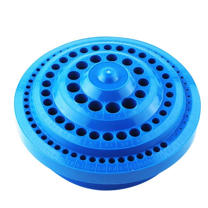 钻头收纳盒多功能塑料旋转盘磨丝攻零件加厚塑料工具