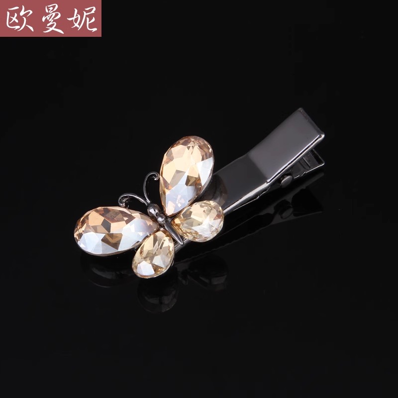 蝴蝶小巧精致韩国刘海夹