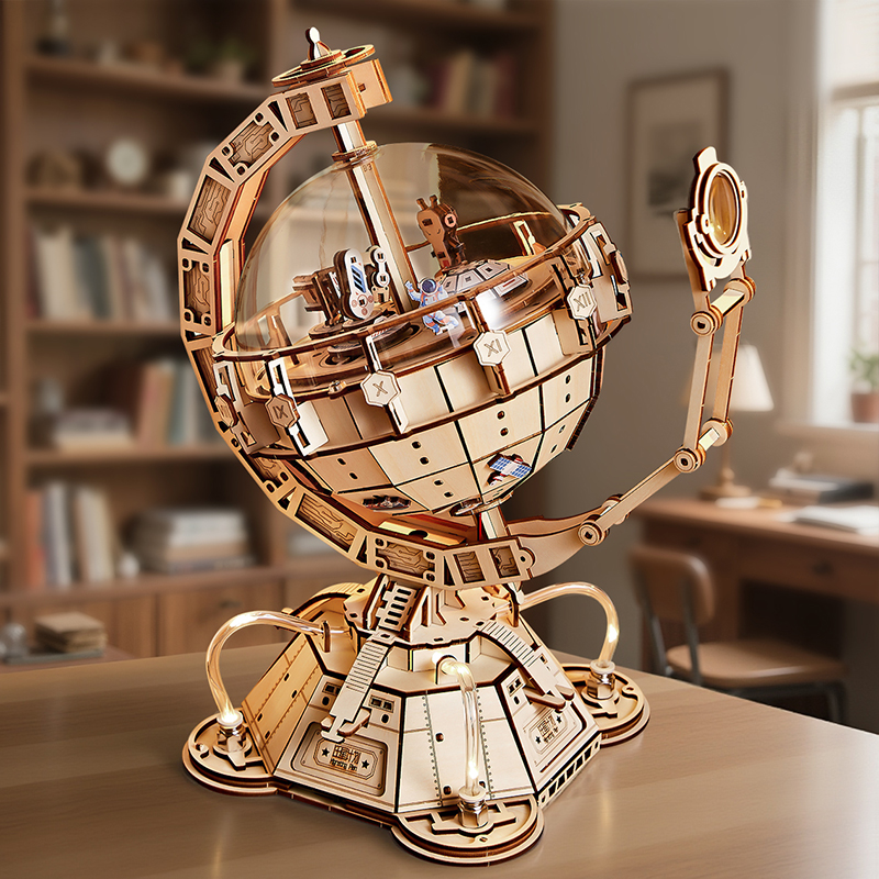 迁星计划地球仪3d立体拼装模型