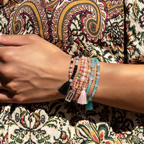 BohoTasselBeadedBracelet