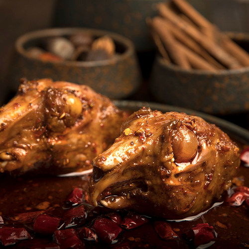 三十年技艺！冷吃兔头麻辣即食