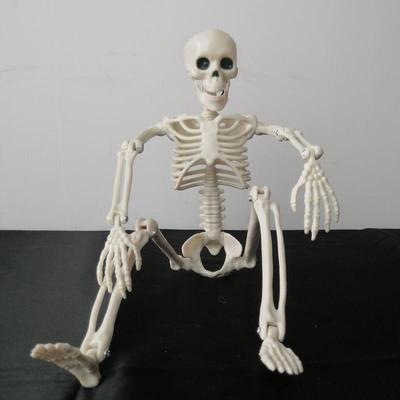 HalloweenHorrorOrnament Human Skeleton万圣节恐怖摆件人体骨架