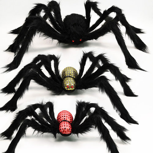 Halloween spider decoration props prank toys万圣节蜘蛛