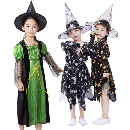 Halloween Wizardry Performance Dress Party Princess Dress