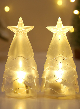 Christmas decorations Christmas tree crystal nightlights