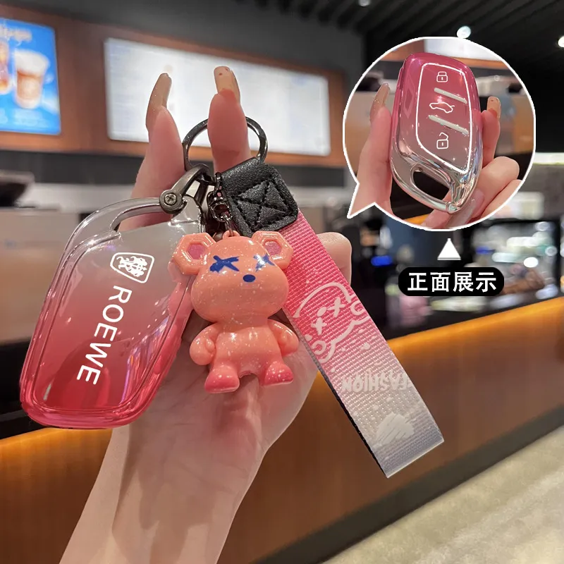 适用于荣威rx5plus钥匙套i5i6max车6名爵5包max壳rx3扣zs科莱威HS