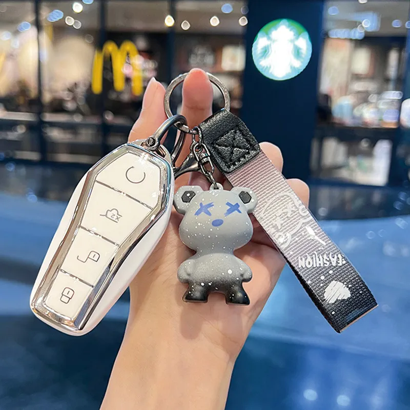 适用比亚迪钥匙套海豚海鸥宋plus秦dmi汉ev唐海豹06元pro钥匙扣壳