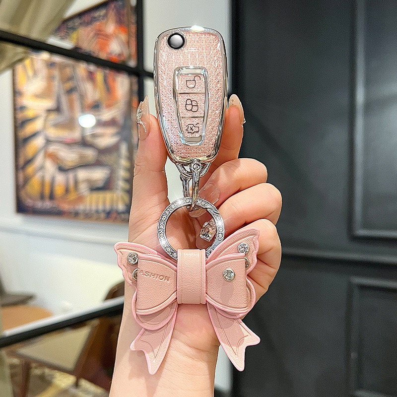 适用于福特福克斯钥匙套蒙迪欧翼虎探险者福睿斯锐界壳锐际钥匙包