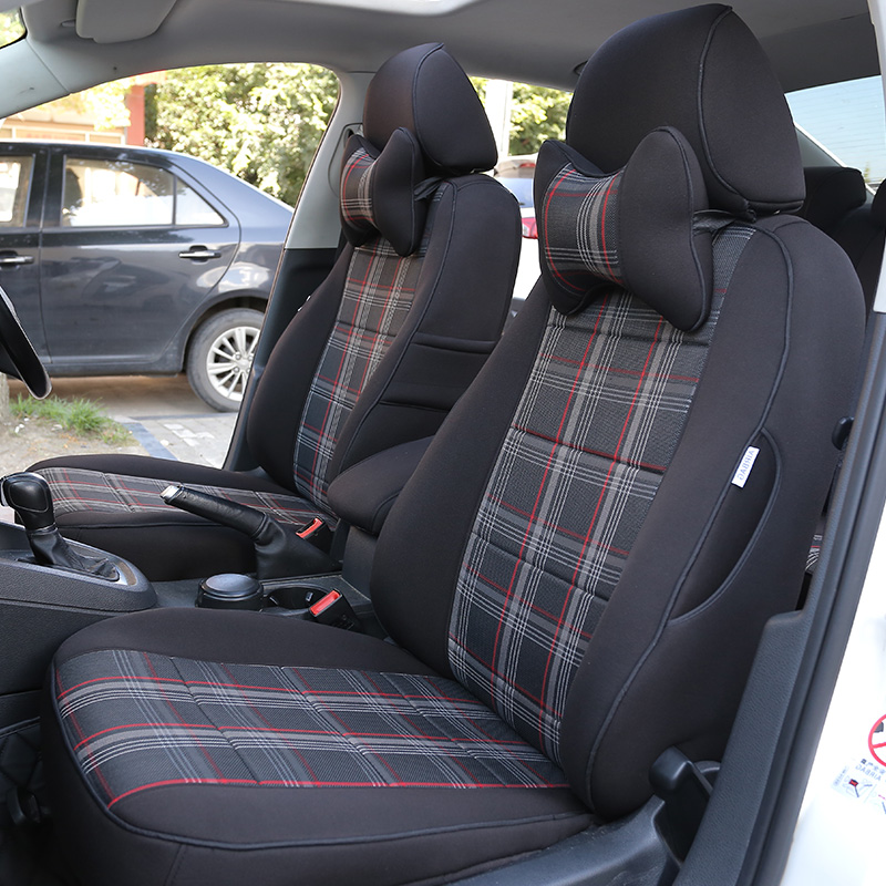 全包专用苏格兰防水布艺四季座套