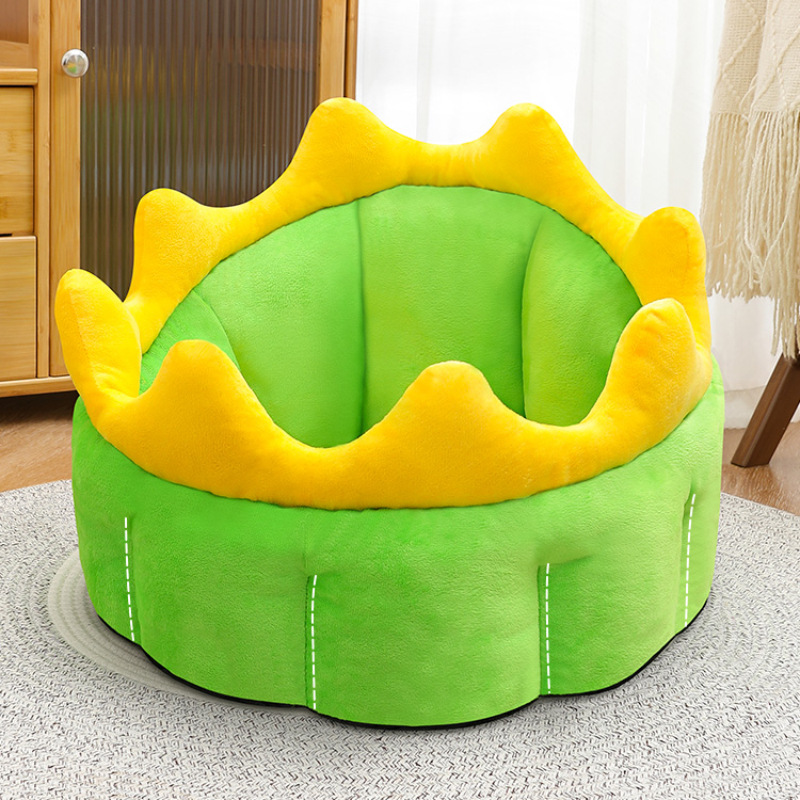 恐龙猫窝冬天保暖猫床安全感睡垫