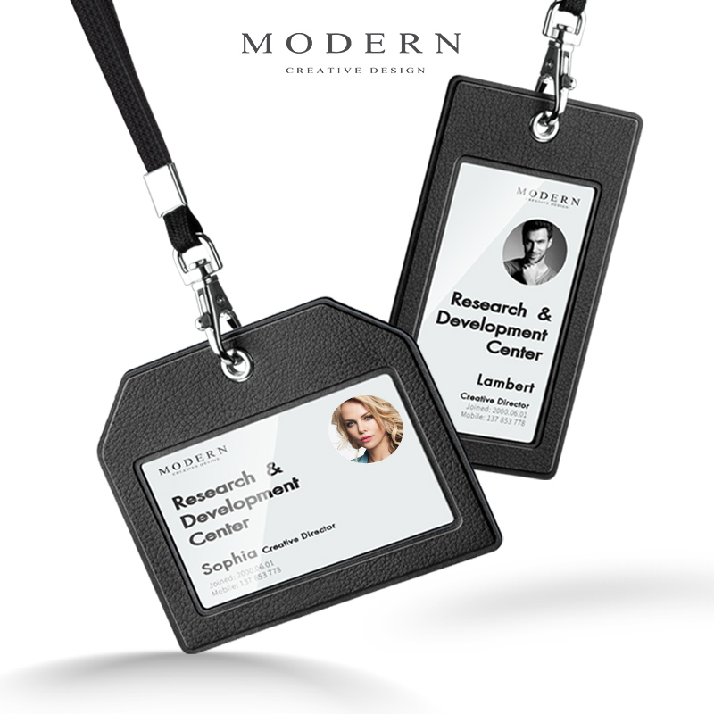 德国modern商务企业定制工作证