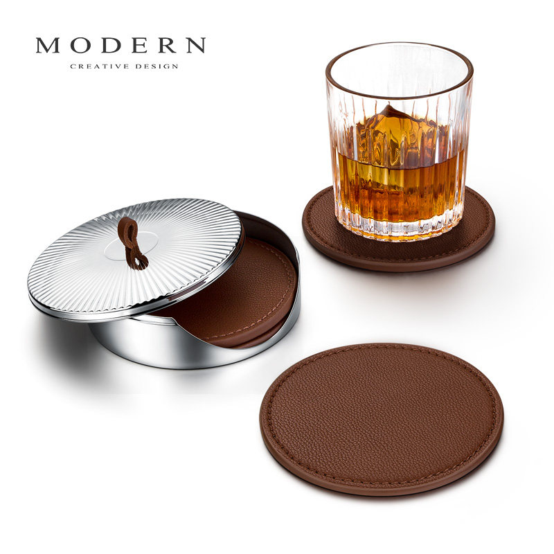 摩登MODERN轻奢北欧风创意茶杯垫托玻璃杯子垫水杯咖啡杯隔热垫