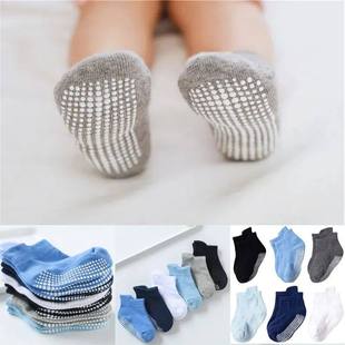 For Girls Cotton slip Boat Anti Lot Baby Boys Socks Pairs