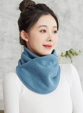 New Winter Plush Neck Scarf Soft Warm Neck Cover Plush Doubl