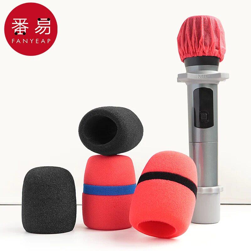 麦克风套B1zoq001-话筒套海绵防滑圈保护套子加厚防尘麦罩防喷咪