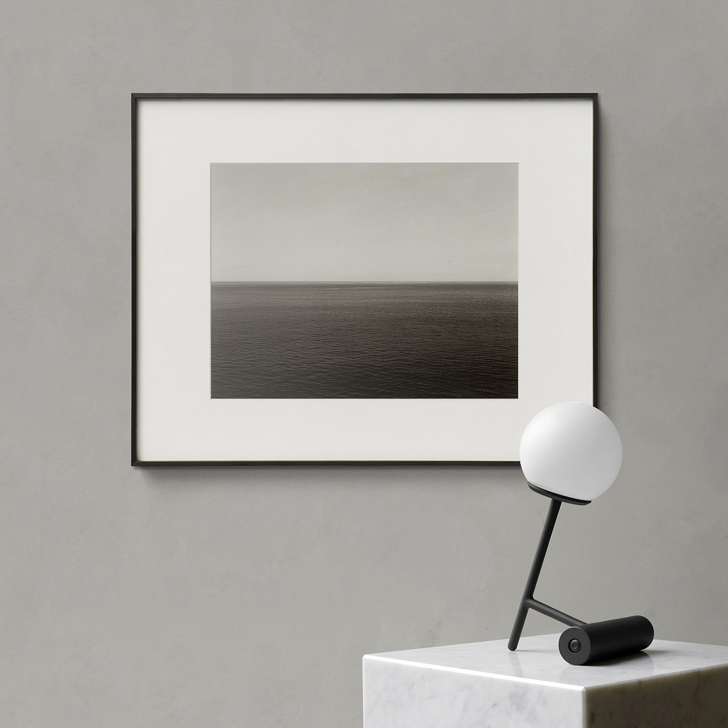 不够艺术 现代黑白风景摄影装饰画工作室客厅玄关挂画极简工业风图片