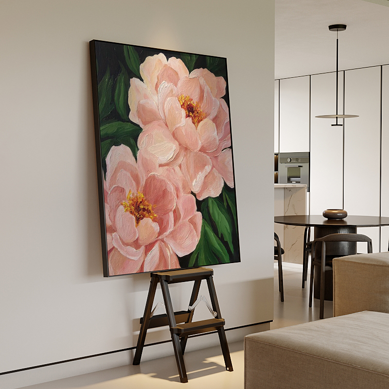 现代简约装饰画植物花卉挂画风景画客厅玄关沙发背景墙卧室挂画图片