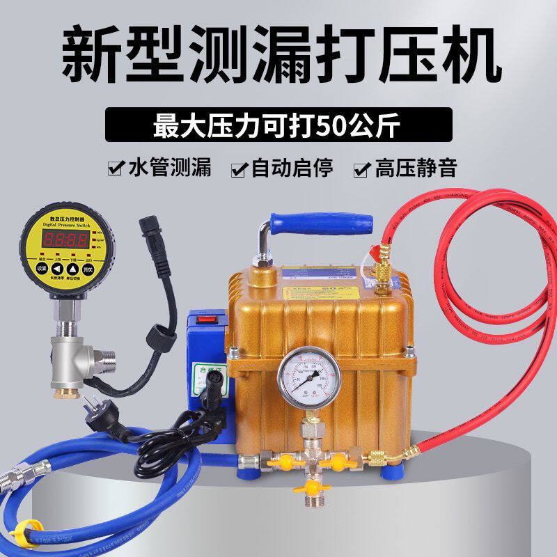 打压泵手提式电动试压泵PPR水管打压机测压机地暖泵测漏水专用