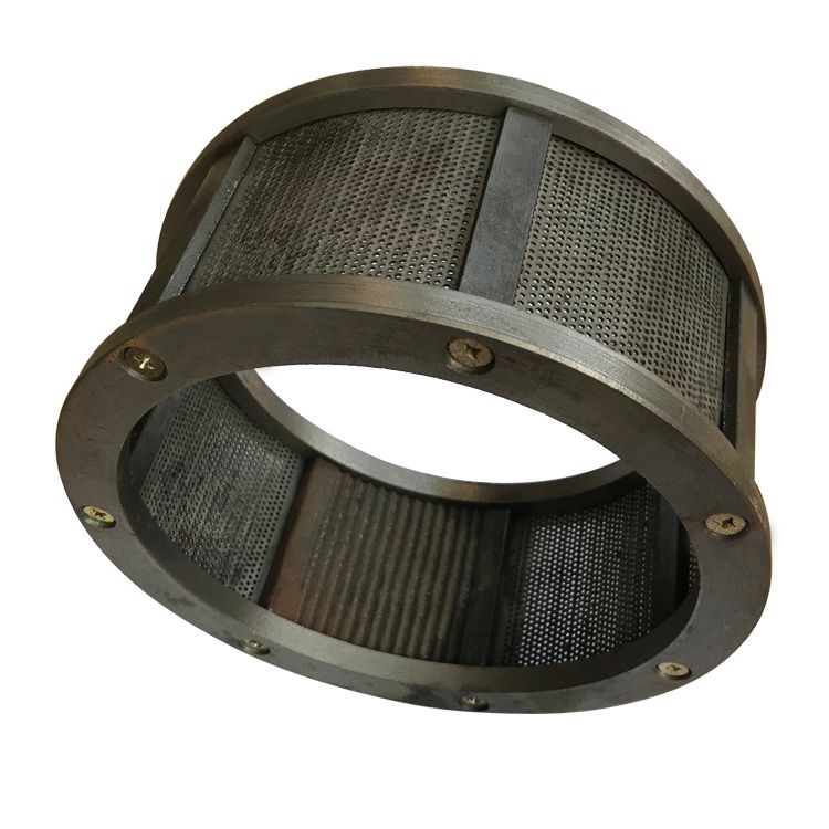 百乐230筛框总成 一套 粉碎机箩筐 过滤筛网 粗细可选