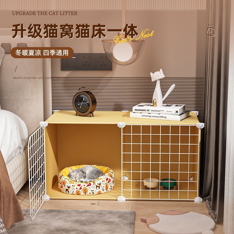猫别墅家用室内阳台柜养猫神器猫屋猫舍猫窝小型猫柜子猫咪猫笼子