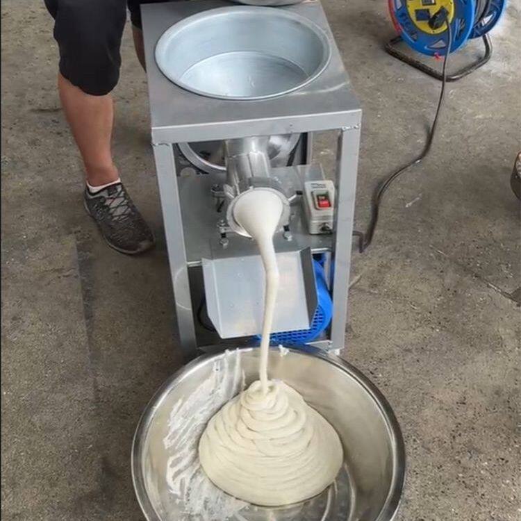 多功能糍粑机年糕机电动不锈钢糯米粑机家用绞肉灌腊肠机辣椒粉碎