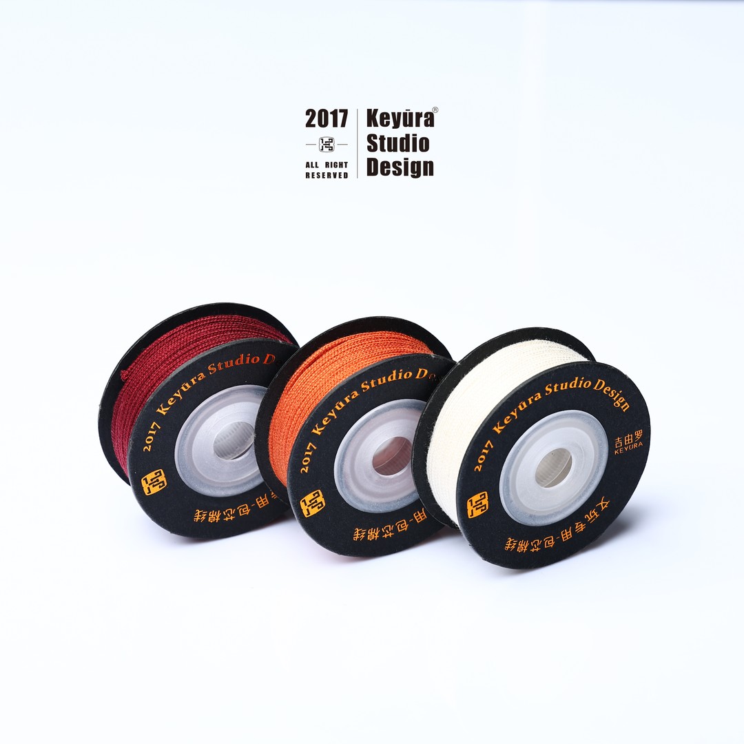 【吉由罗】包芯棉线 可抽芯 可烧捻 不易变形 精调 耐磨编织文玩