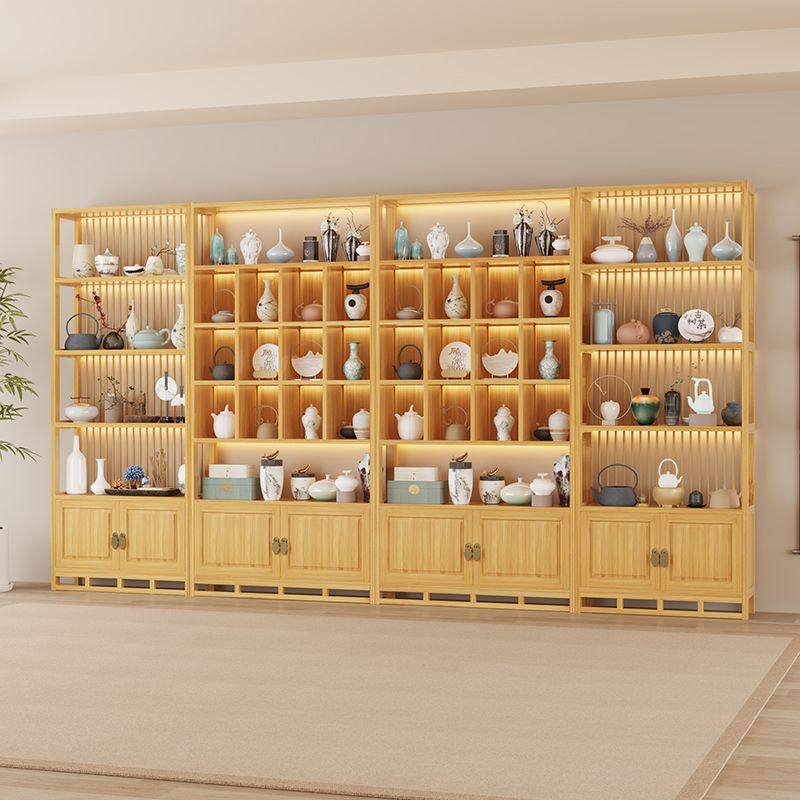 办公室隔断置物架客厅玄关简约展示架摆件屏风博古架收纳陈列柜