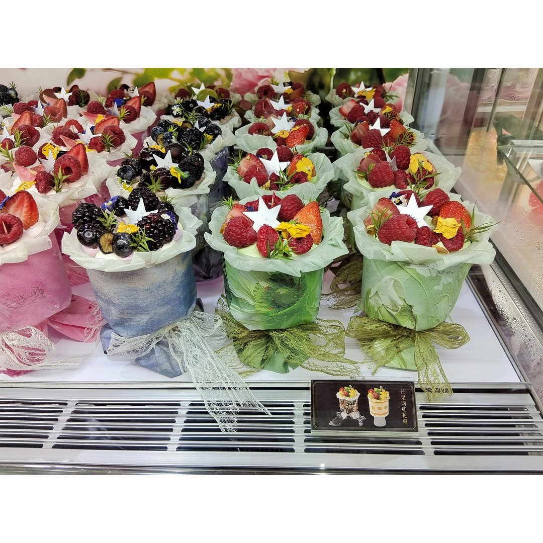 花束小蛋糕包装盒西点甜品蛋糕打包盒2寸蛋糕包装盒