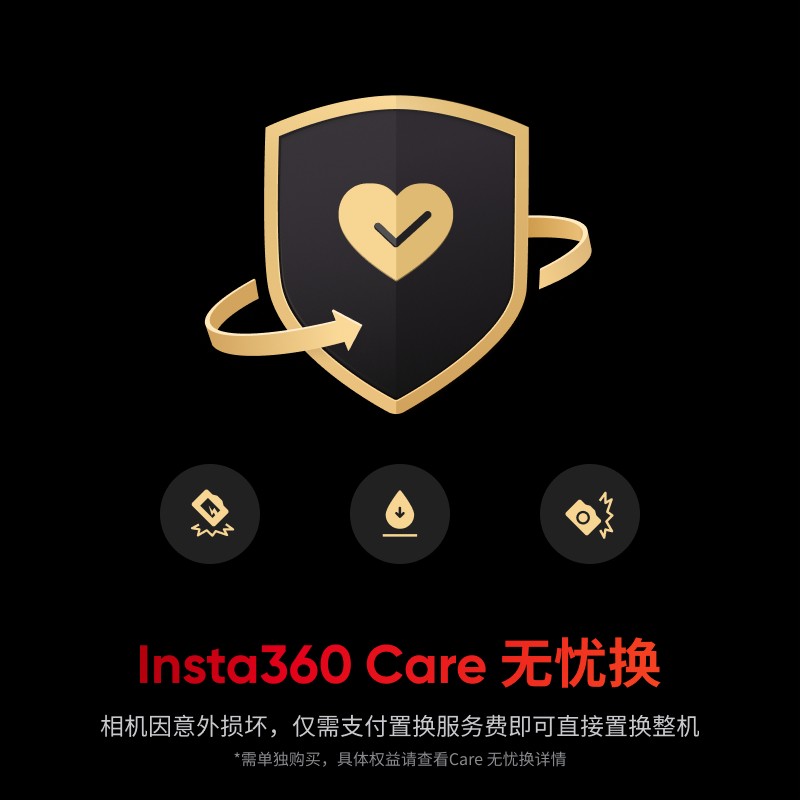 影石Insta360 Care 无忧换服务 Ace Pro 2（实体卡）