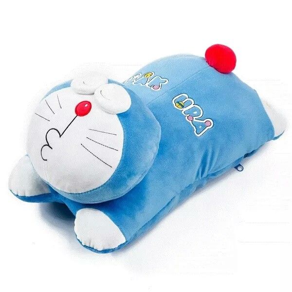 卡通可爱哆啦A梦防爆充电热水袋毛绒双插暖手宝学生宿舍暖水袋