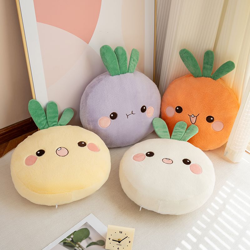 胡萝卜卡通腰靠办公室座椅靠枕腰靠腰垫久坐椅子沙发孕妇抱枕懒人
