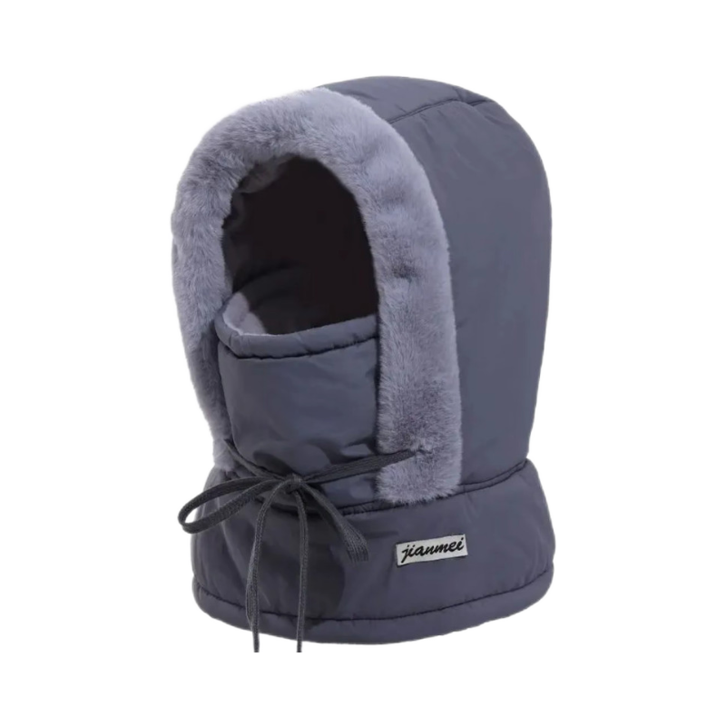 磨边字母圆顶冬季无檐休闲风帽子秋冬滑雪雷锋帽加厚