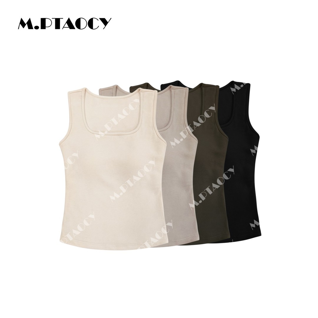 桃桃家-暖宝宝贴身发热秋冬保暖抗寒自带胸垫内衣打底美背1072