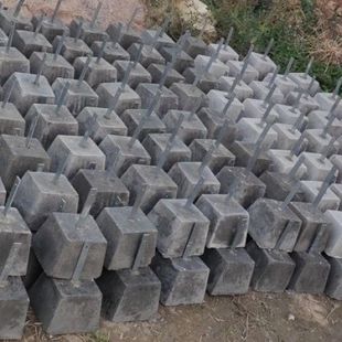 避雷水泥墩屋顶楼顶防雷水泥墩子支架国标非标避雷防雷支墩支墩