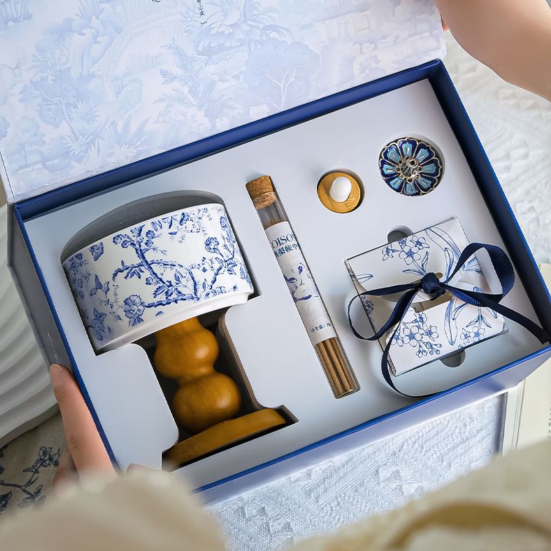 无火香薰礼盒扩香晶石家用卧室内持久扩香生日礼物送女生闺蜜